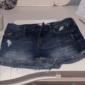 Hollister jean shorts